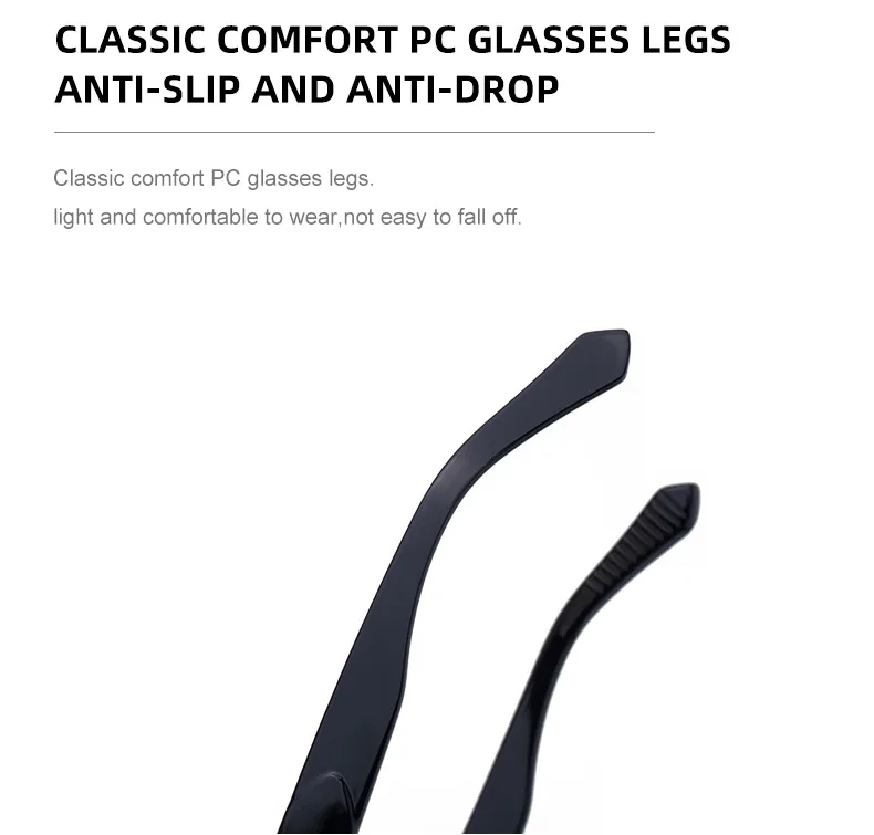 Cuadrado Estilo Moderno Estilo Clásico Geométrico Ordenador Personal Fotograma Completo Gafas De Sol Hombre display picture 9