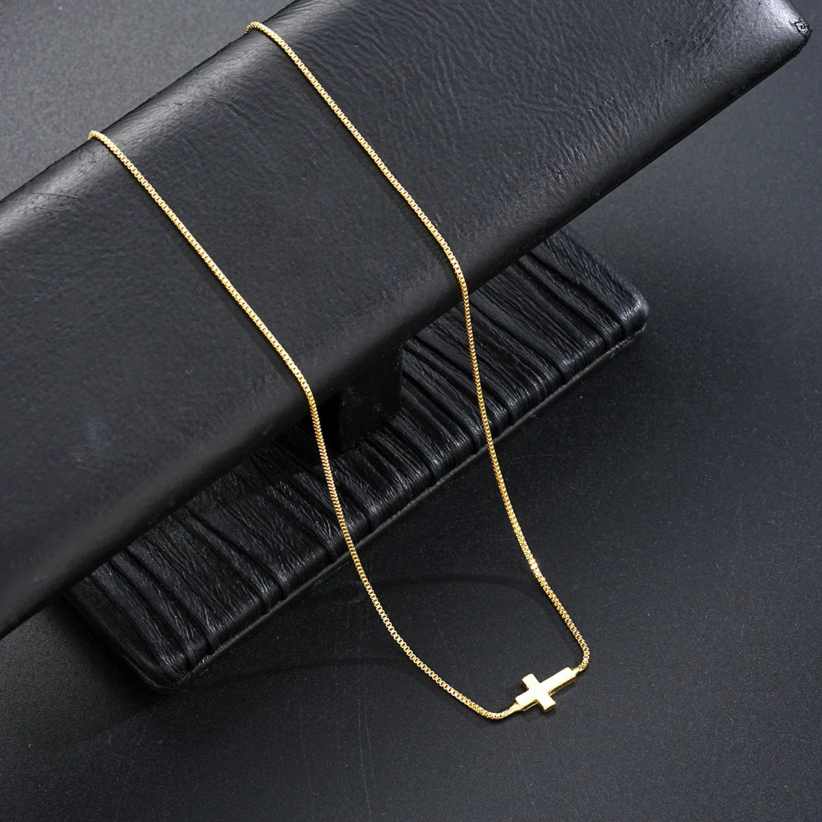 Cross Simple Style Classic Style 201 Stainless Steel Alloy Pendant Necklace Wholesale display picture 10