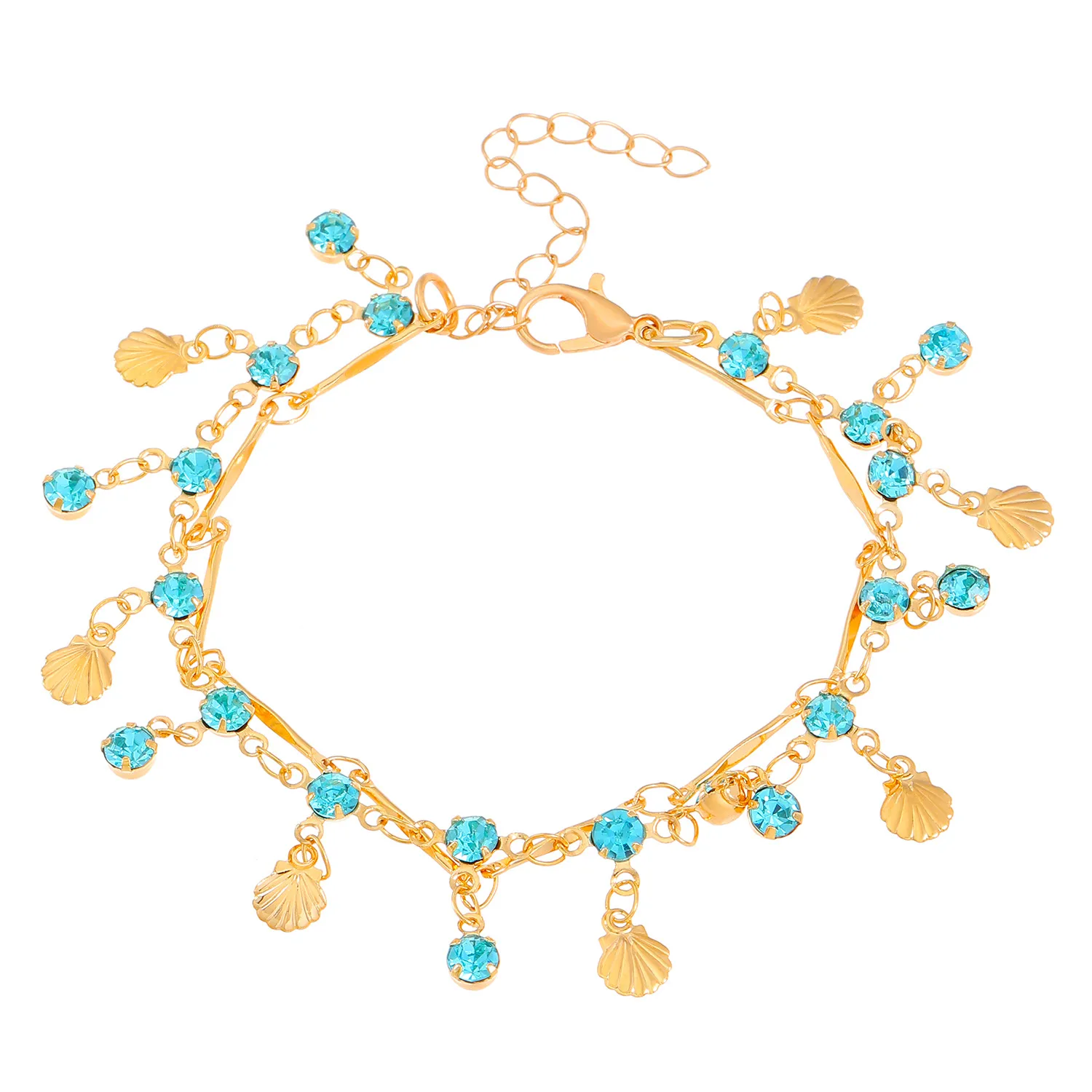 Estilo Marino Acero Inoxidable 304 Aleación Concha Estrella De Mar Concha Mujeres Conjunto De Joyas display picture 14