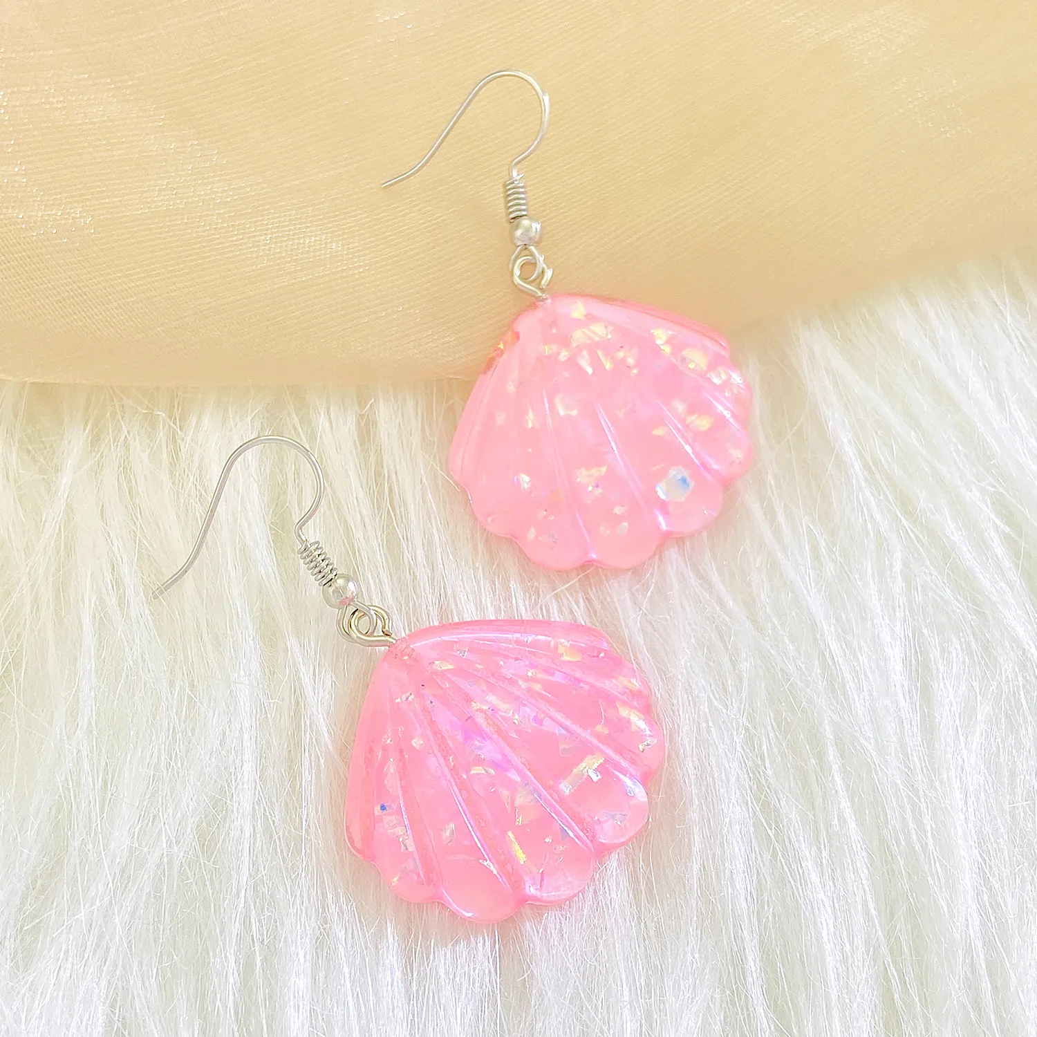 Estilo Marino Acero Inoxidable 304 Aleación Concha Estrella De Mar Concha Mujeres Conjunto De Joyas display picture 30