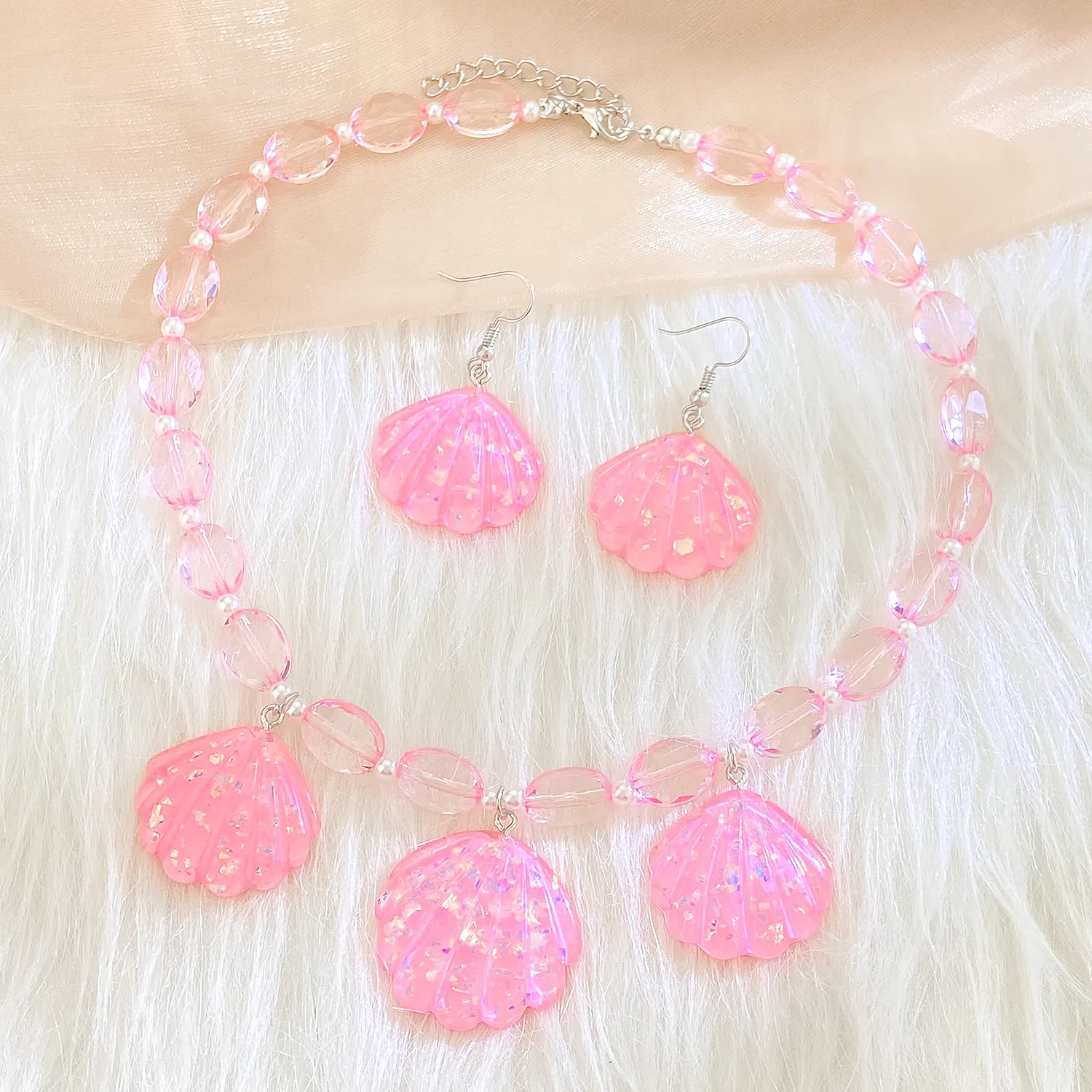 Marine Style 304 Stainless Steel Alloy Shell Starfish Conch Women's Jewelry Set display picture 27