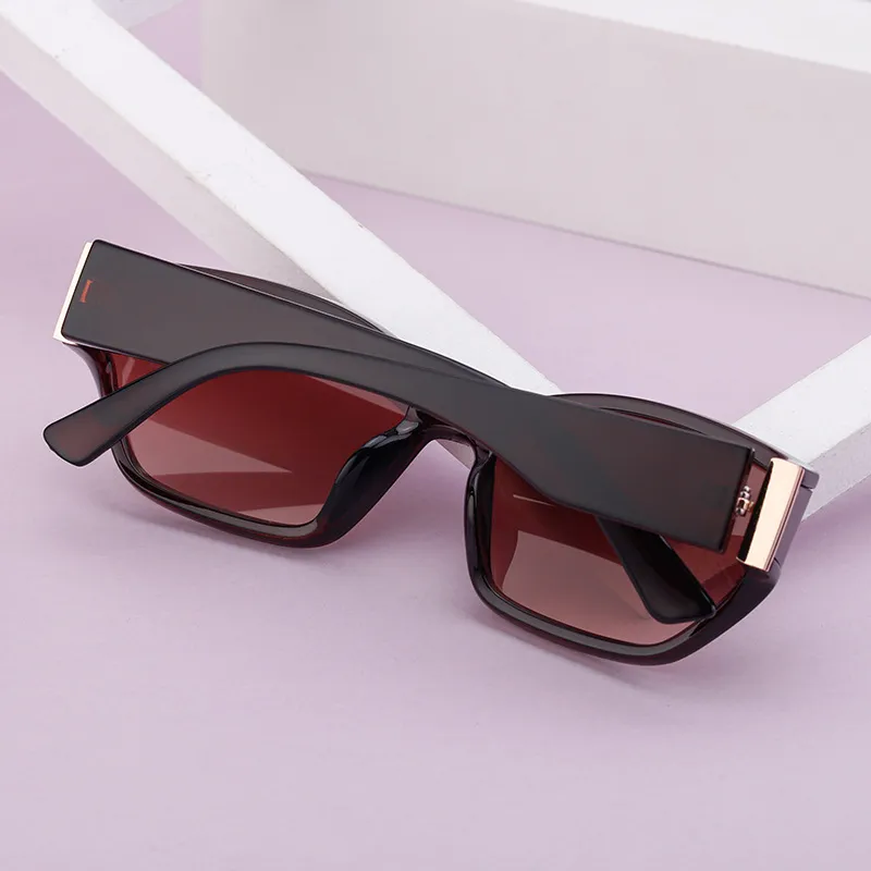 Square Modern Style Classic Style Geometric Pc Full Frame Women's Sunglasses display picture 3
