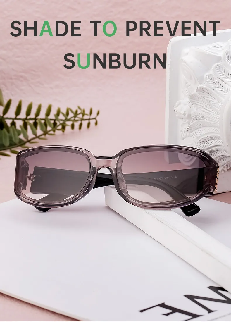 Square Vintage Style Geometric Pc Full Frame Women's Sunglasses display picture 3