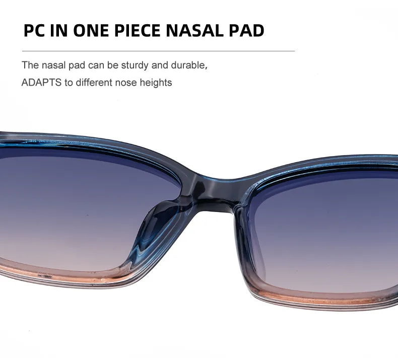 Square Modern Style Classic Style Geometric Pc Full Frame Women's Sunglasses display picture 10