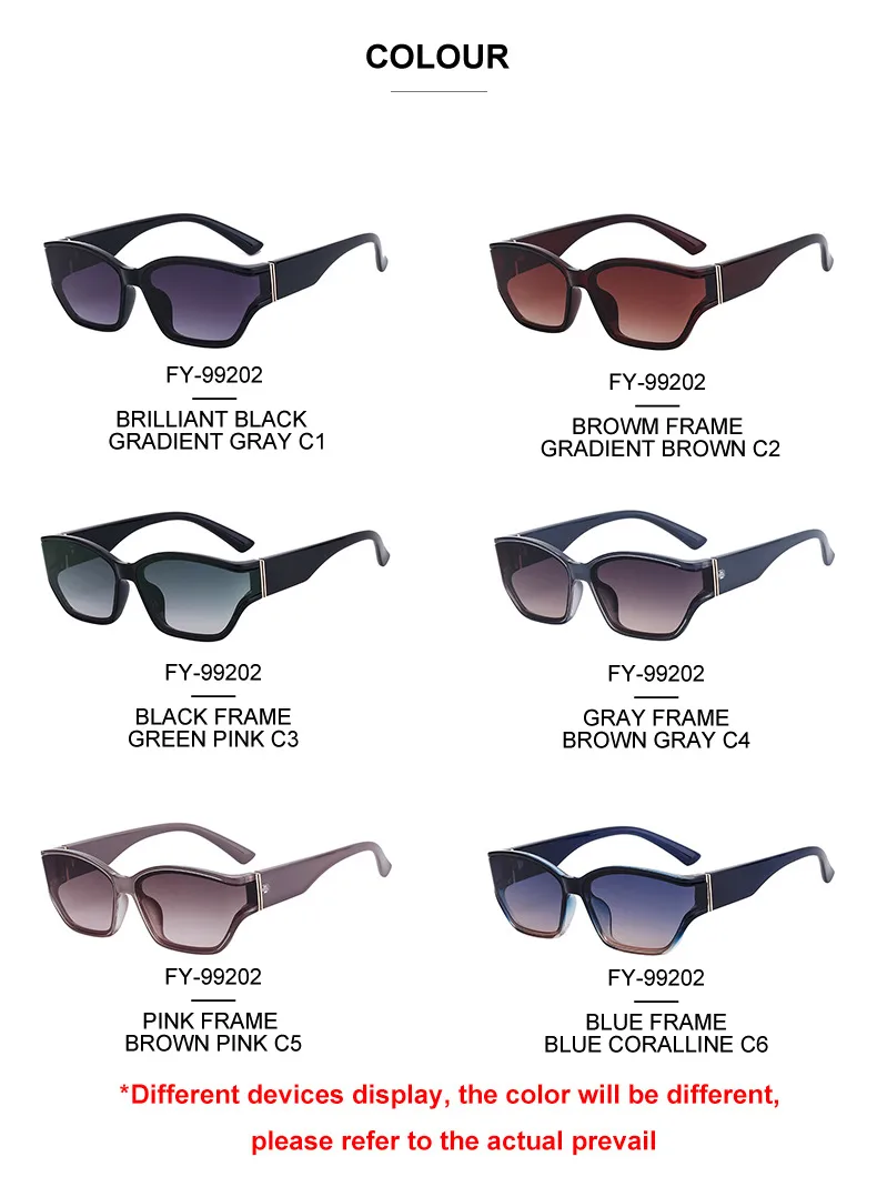 Square Modern Style Classic Style Geometric Pc Full Frame Women's Sunglasses display picture 11
