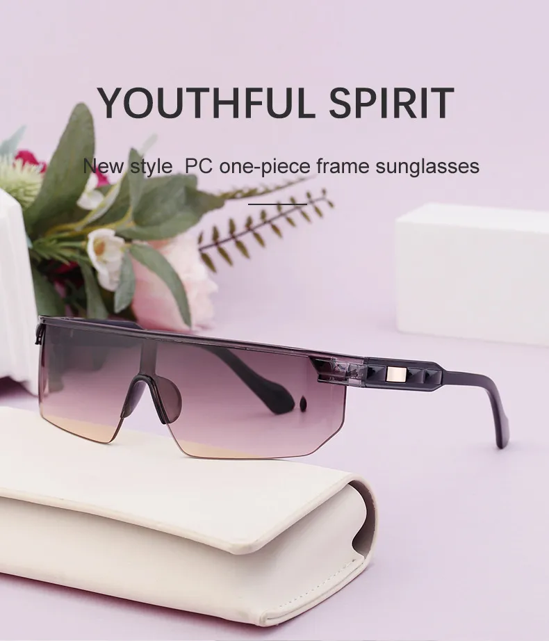 Carré Style Vintage Style Classique Géométrique Pc Sans Cadre Femmes De Lunettes De Soleil display picture 1