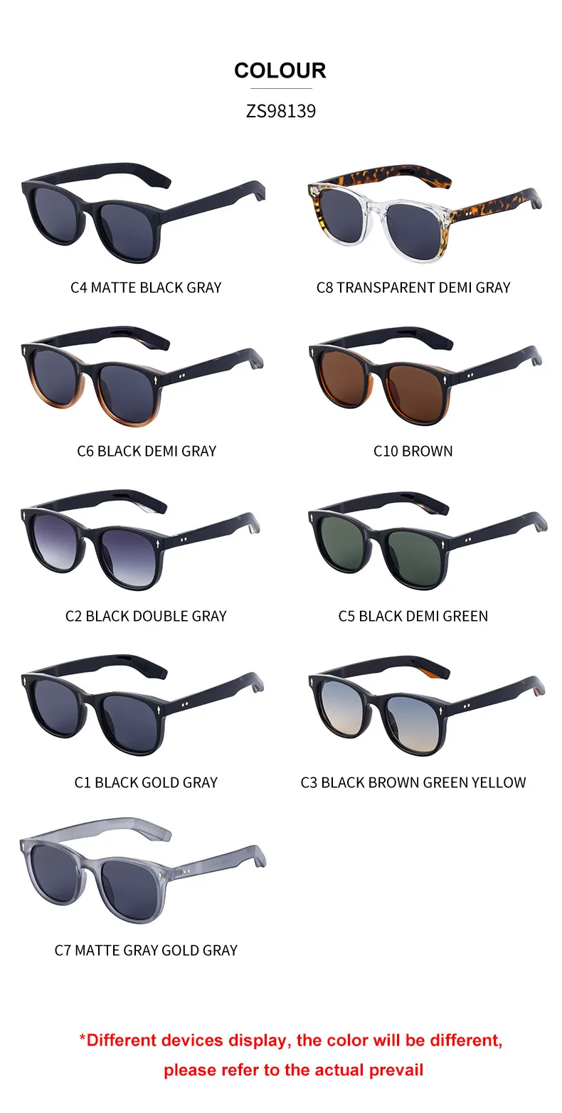 Oval Frame Simple Style Solid Color Pc Full Frame Women's Sunglasses display picture 1