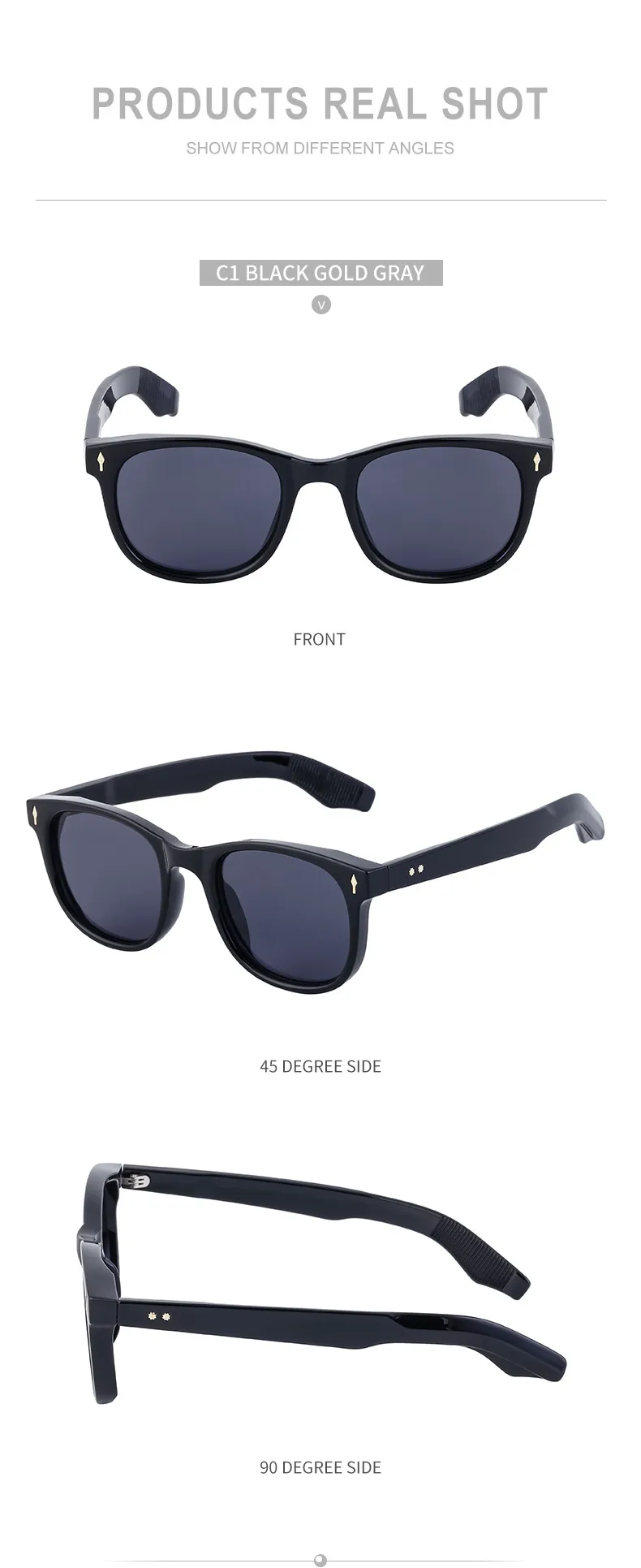 Cadre Ovale Style Simple Couleur Unie Pc Plein Cadre Femmes De Lunettes De Soleil display picture 2