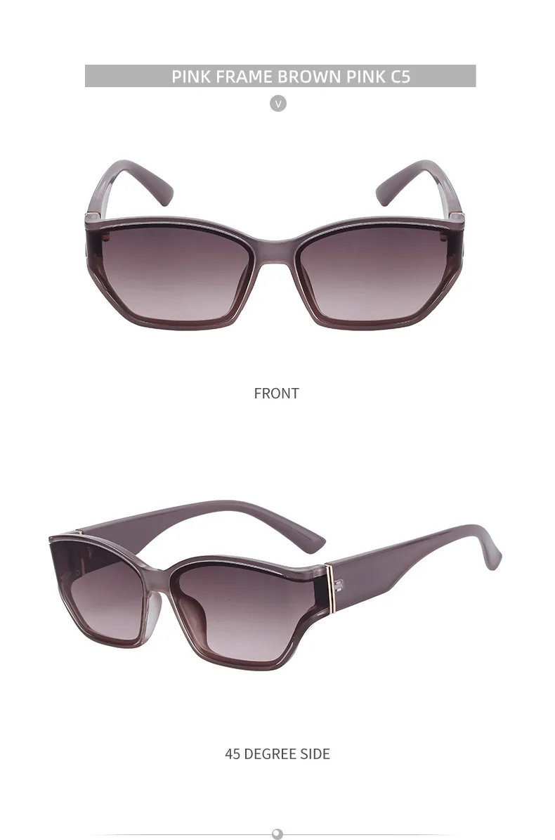 Square Modern Style Classic Style Geometric Pc Full Frame Women's Sunglasses display picture 18