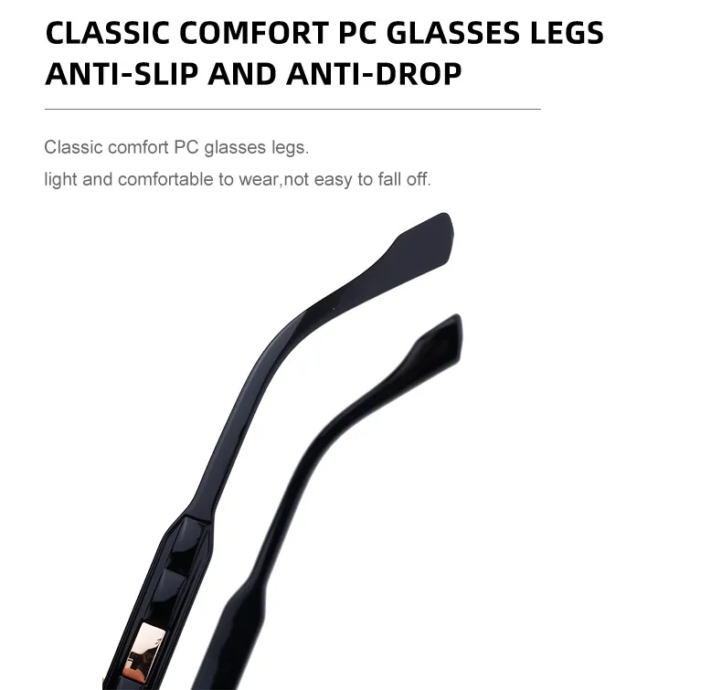 Carré Style Vintage Style Classique Géométrique Pc Sans Cadre Femmes De Lunettes De Soleil display picture 8