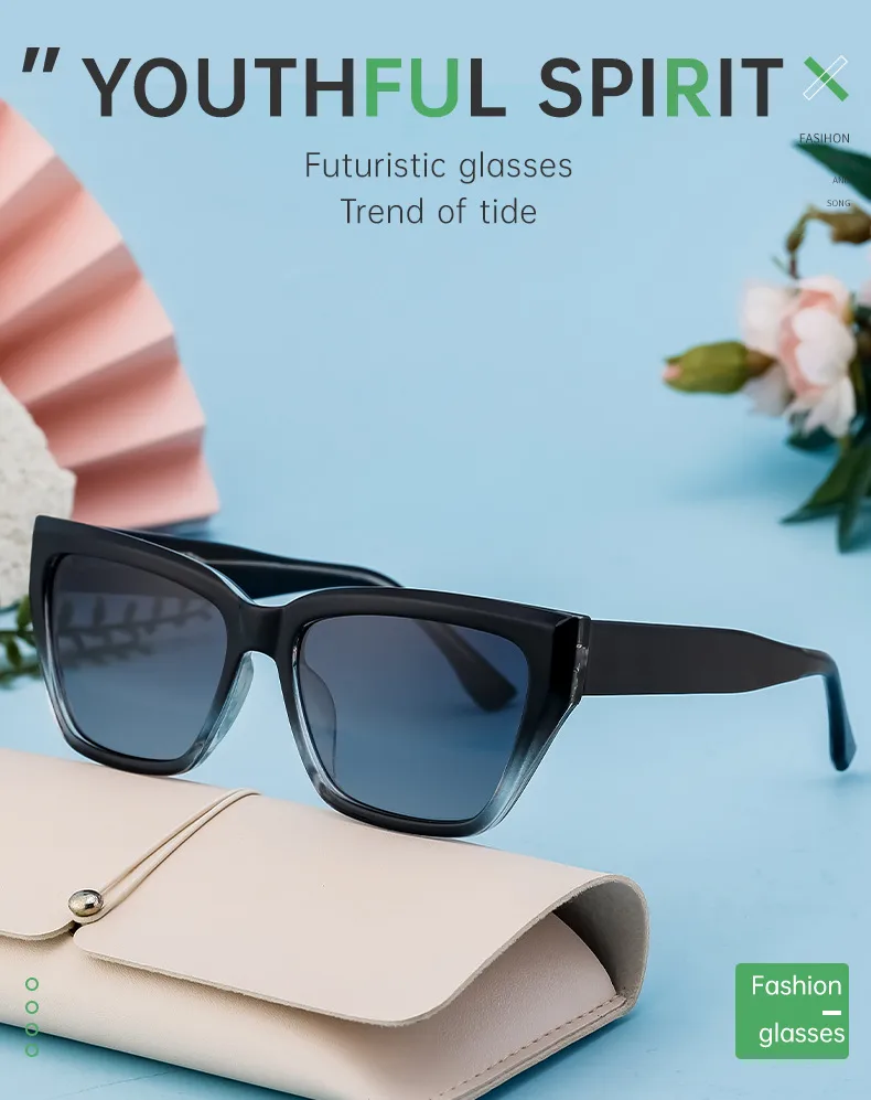 Cat Eye Vintage Style Classic Style Solid Color Pc Full Frame Women's Sunglasses display picture 1
