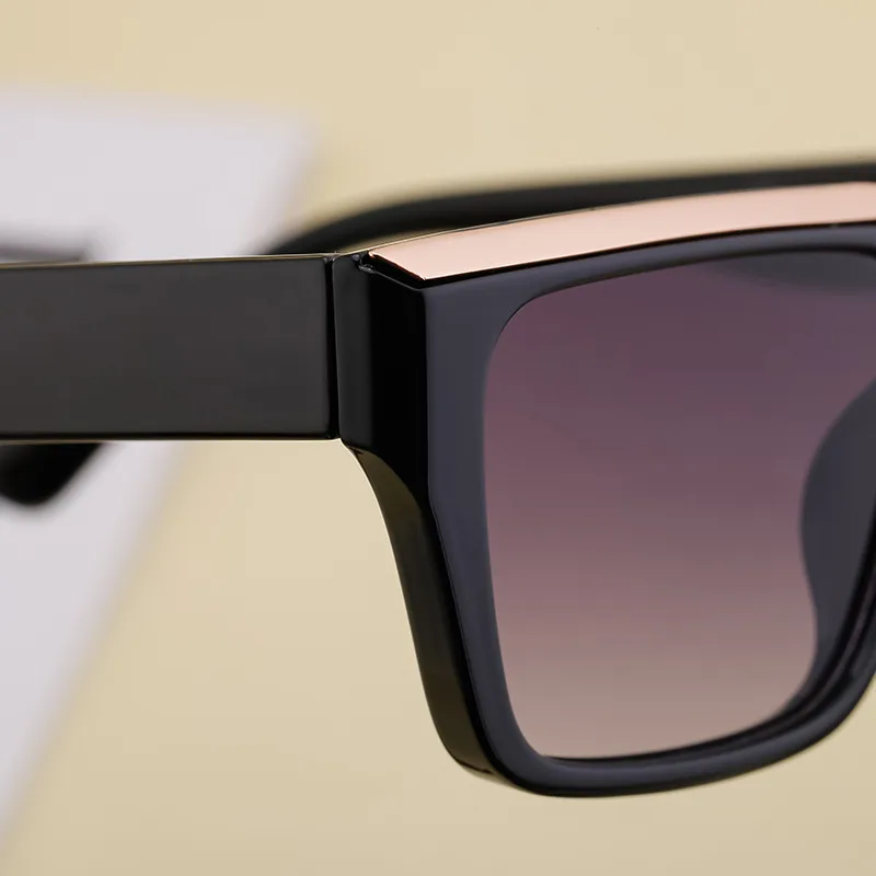 Square Vintage Style Classic Style Geometric Pc Full Frame Women's Sunglasses display picture 4