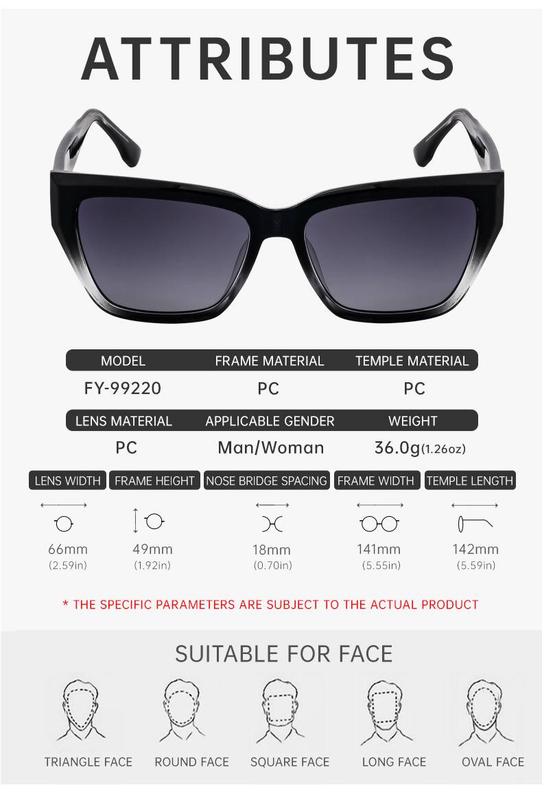 Oeil De Chat Style Vintage Style Classique Couleur Unie Pc Plein Cadre Femmes De Lunettes De Soleil display picture 10