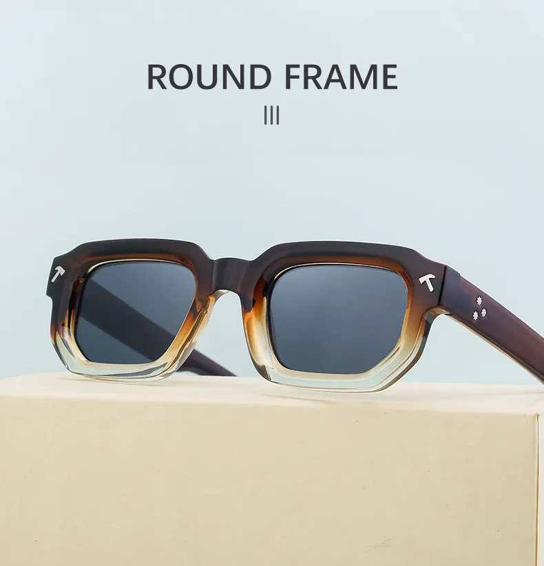 Square Vacation Simple Style Solid Color Pc Full Frame Women's Sunglasses display picture 3