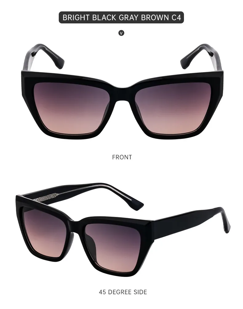 Cat Eye Vintage Style Classic Style Solid Color Pc Full Frame Women's Sunglasses display picture 14