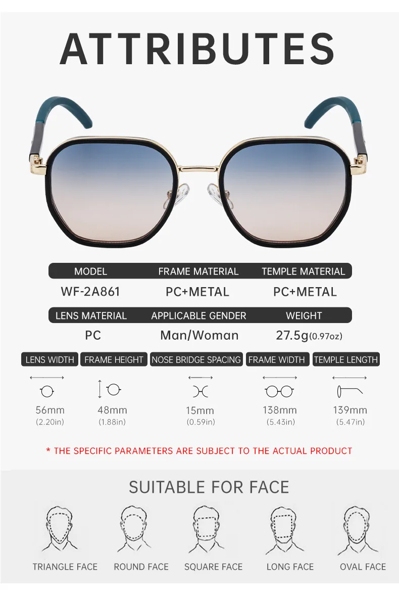 Square Vacation Simple Style Color Block Pc Full Frame Women's Sunglasses display picture 2