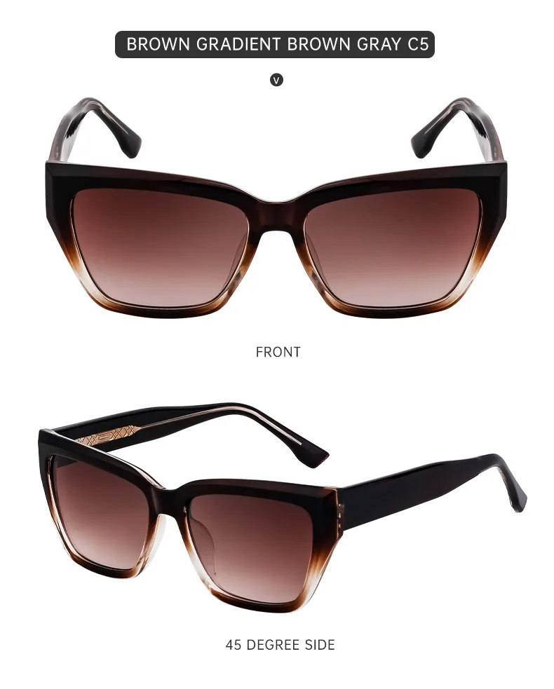Cat Eye Vintage Style Classic Style Solid Color Pc Full Frame Women's Sunglasses display picture 15
