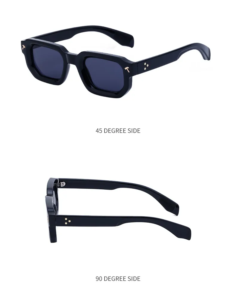 Square Vacation Simple Style Solid Color Pc Full Frame Women's Sunglasses display picture 5