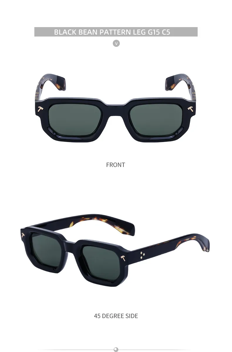 Square Vacation Simple Style Solid Color Pc Full Frame Women's Sunglasses display picture 9