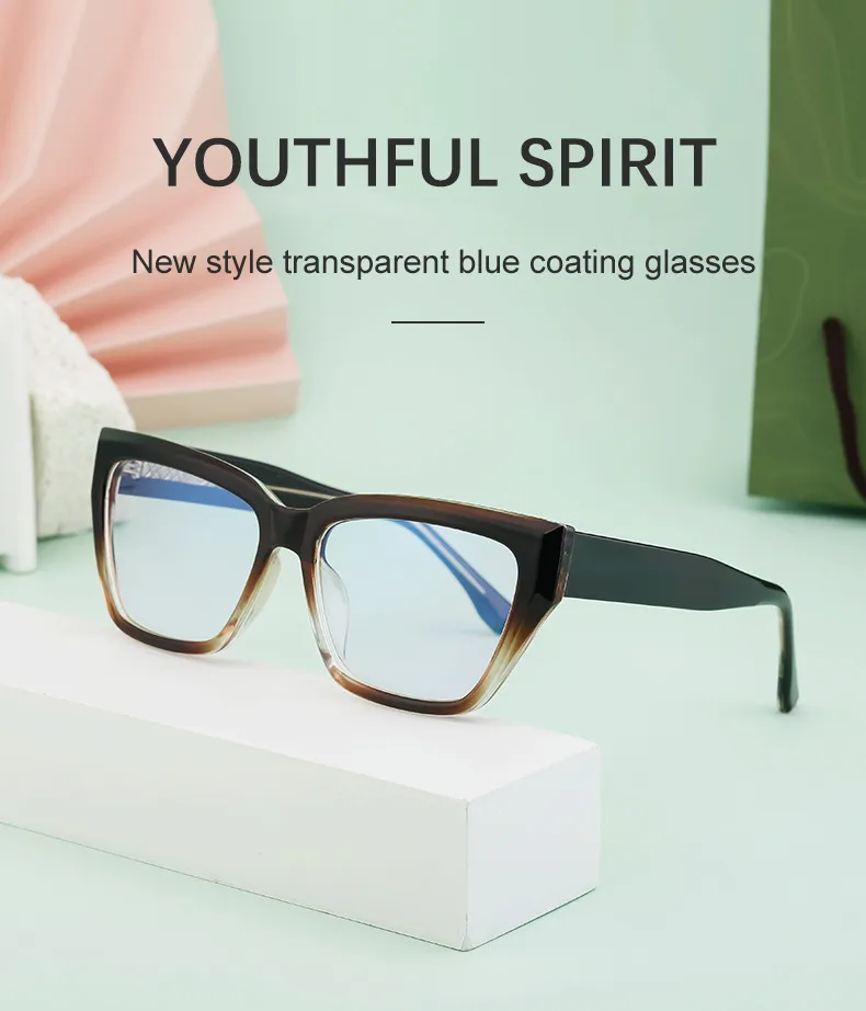 Carré Style Vintage Style Simple Couleur Unie Pc Plein Cadre Femmes De Lunettes De Soleil display picture 1