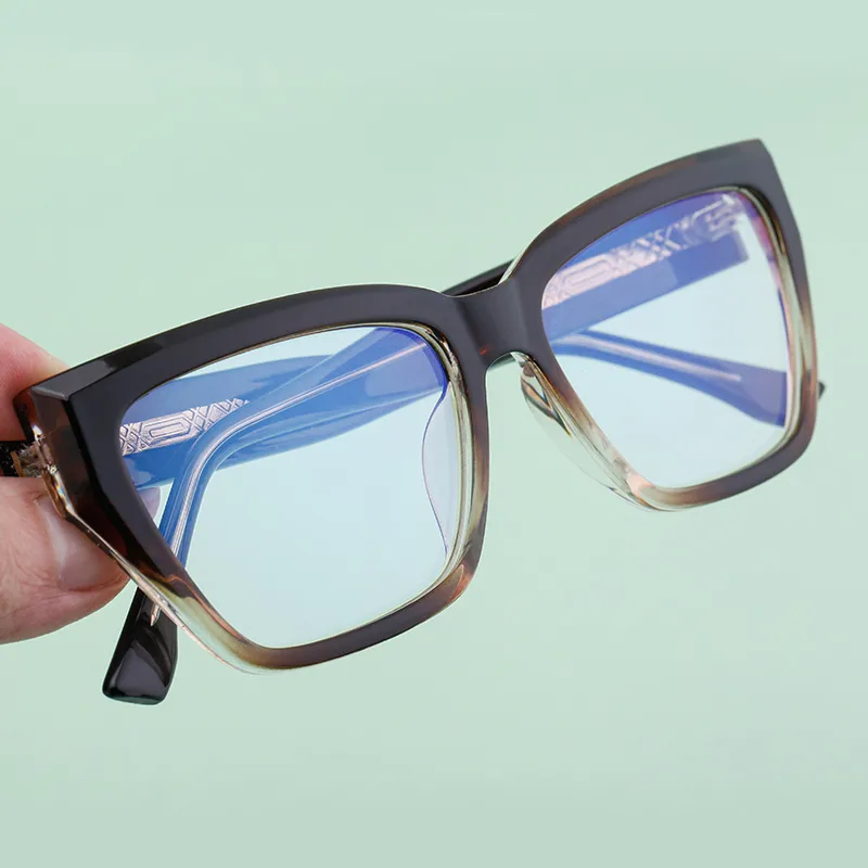 Carré Style Vintage Style Simple Couleur Unie Pc Plein Cadre Femmes De Lunettes De Soleil display picture 5
