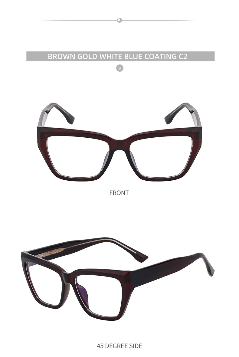 Carré Style Vintage Style Simple Couleur Unie Pc Plein Cadre Femmes De Lunettes De Soleil display picture 16