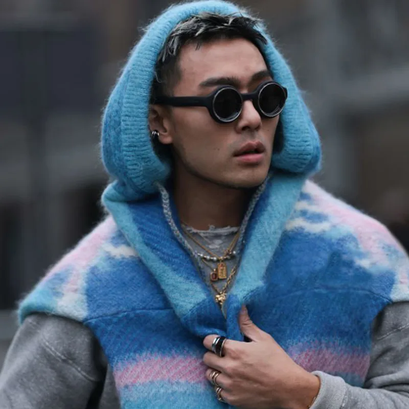 Round Frame Streetwear Geometric Pc Full Frame Women's Sunglasses display picture 7