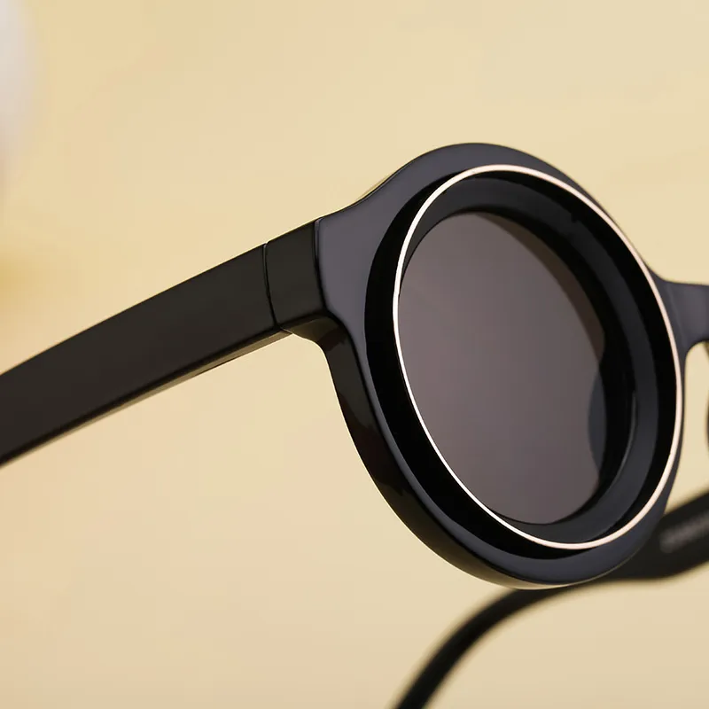 Round Frame Streetwear Geometric Pc Full Frame Women's Sunglasses display picture 12