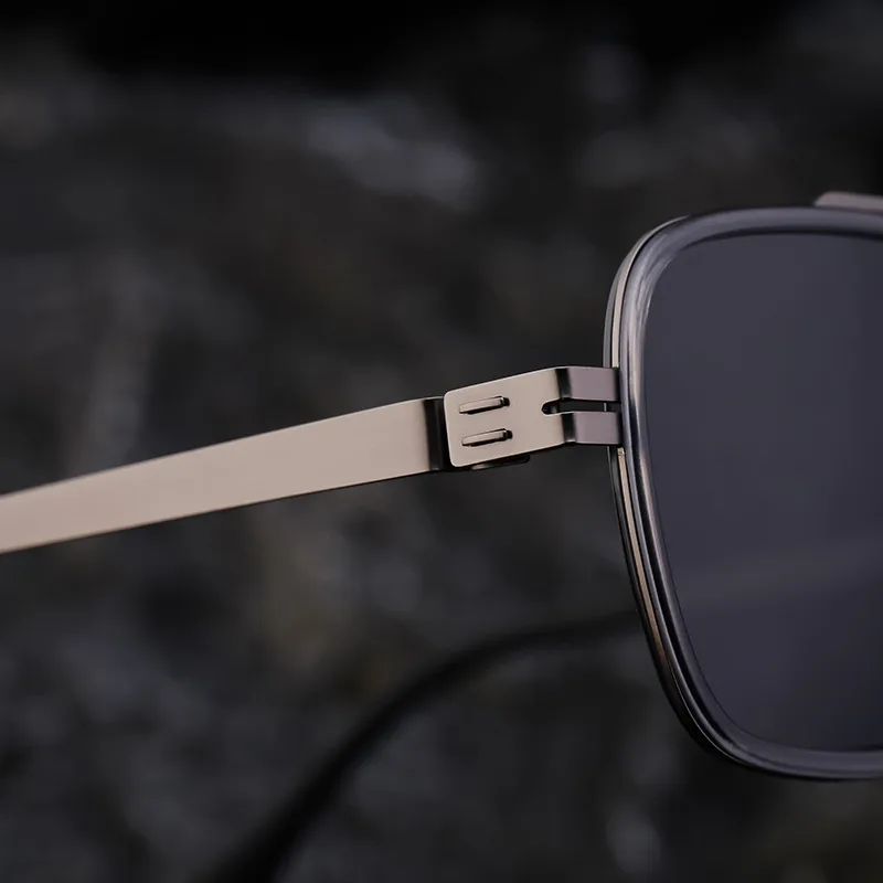 Square Streetwear Geometric Tac Full Frame Men's Sunglasses display picture 4