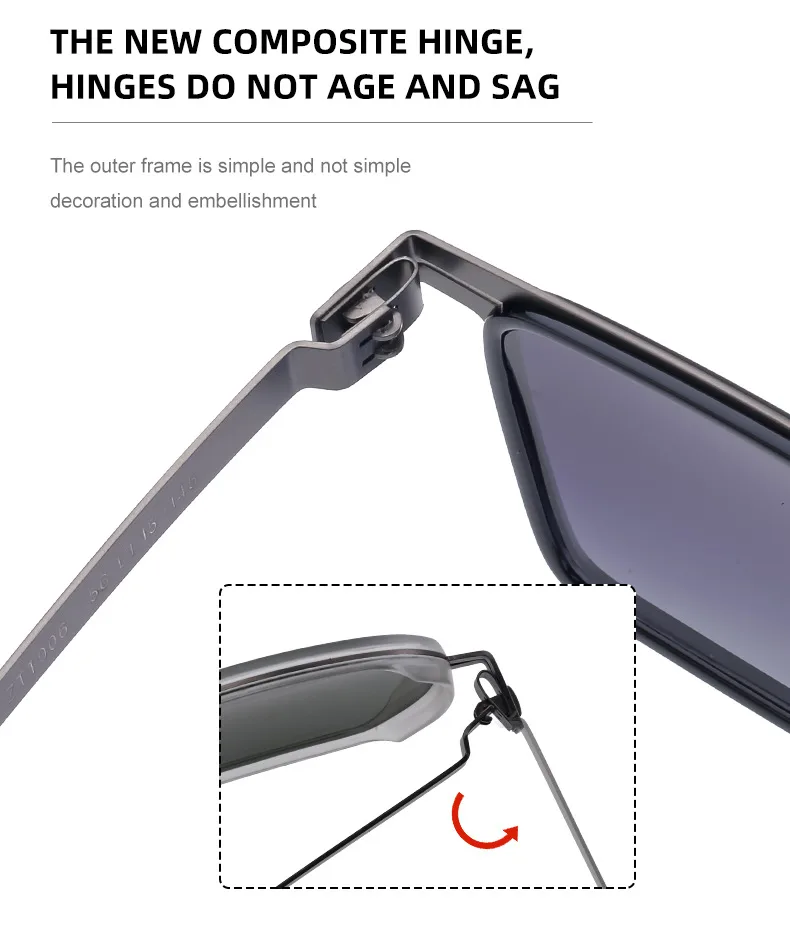 Square Streetwear Geometric Tac Full Frame Men's Sunglasses display picture 10