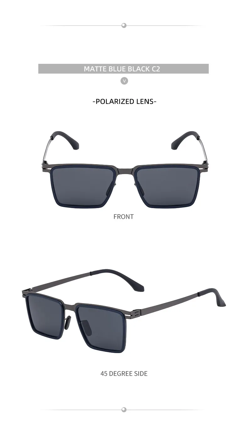 Square Streetwear Geometric Tac Full Frame Men's Sunglasses display picture 17
