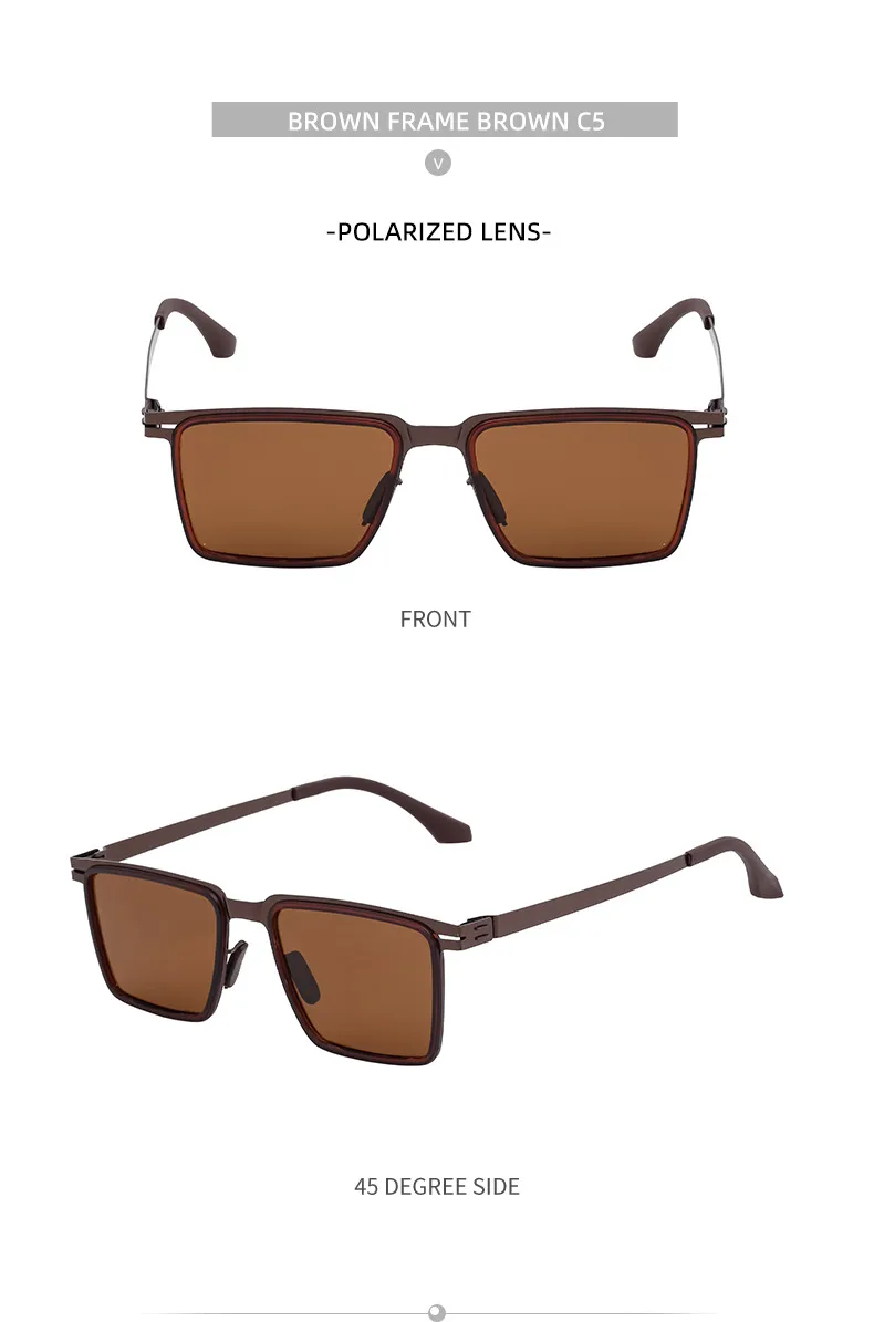 Square Streetwear Geometric Tac Full Frame Men's Sunglasses display picture 19