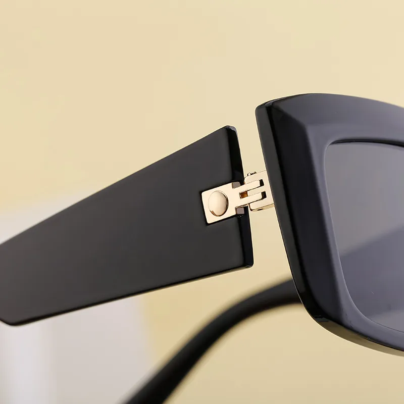 Square Streetwear Gradient Color Pc Full Frame Women's Sunglasses display picture 7