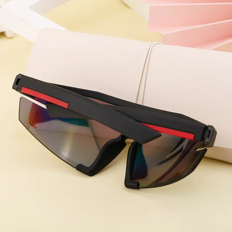 Avaitor Novelty Streetwear Geometric Pc Half Frame Women's Sunglasses display picture 3
