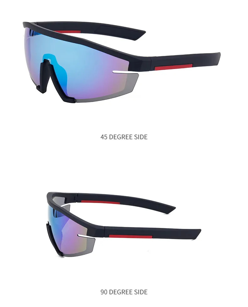 Avaitor Novelty Streetwear Geometric Pc Half Frame Women's Sunglasses display picture 15