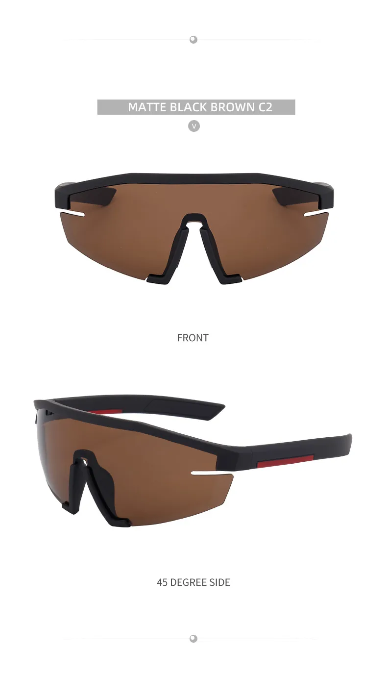 Avaitor Novelty Streetwear Geometric Pc Half Frame Women's Sunglasses display picture 17