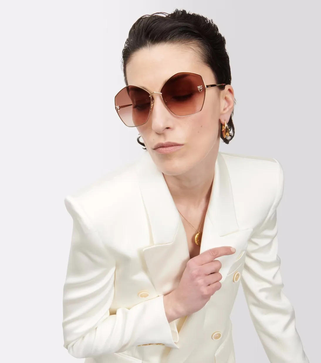 Cuadrado Ropa De Calle Geométrico Ordenador Personal Fotograma Completo Gafas De Sol Hombre display picture 6