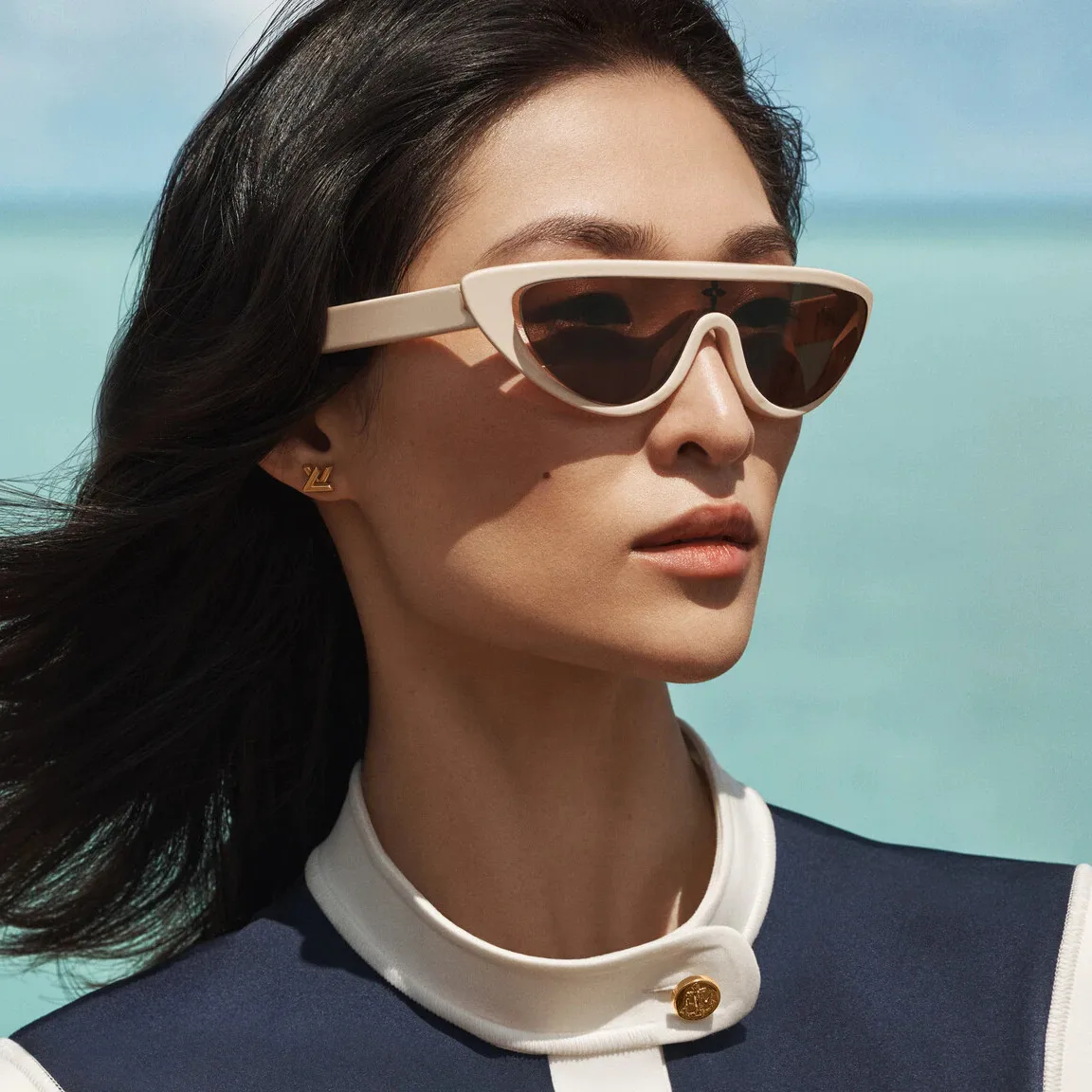 Cat Eye Streetwear Geometric Pc Full Frame Women's Sunglasses display picture 2