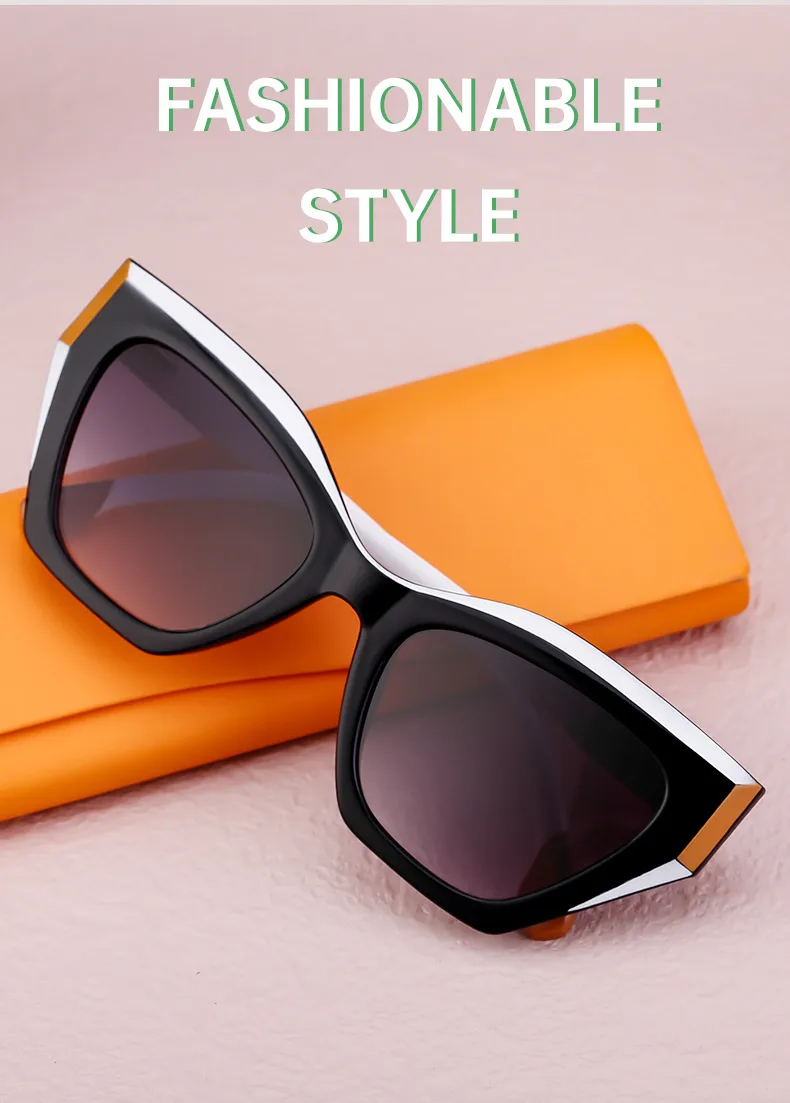 Cat Eye Streetwear Leopard Pc Full Frame Women's Sunglasses display picture 5
