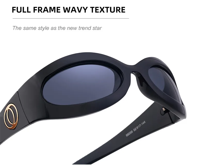 Special-Shaped Mirror Vacation Simple Style Solid Color Pc Full Frame Women's Sunglasses display picture 6