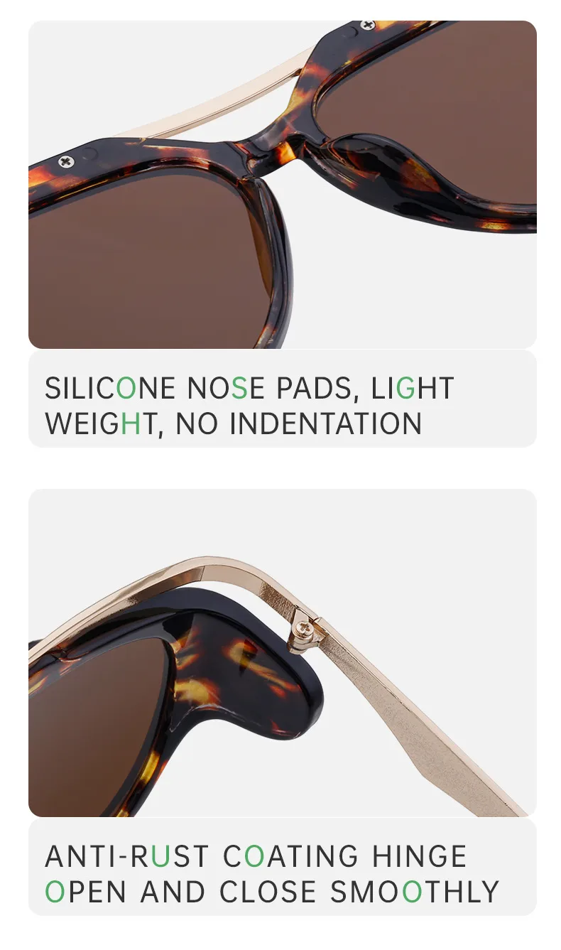 Miroir De Forme Spéciale Vêtement De Rue Géométrique Pc Plein Cadre Femmes De Lunettes De Soleil display picture 10