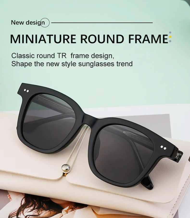 Carré Style Moderne Style Classique Géométrique Pc Plein Cadre Femmes De Lunettes De Soleil display picture 2