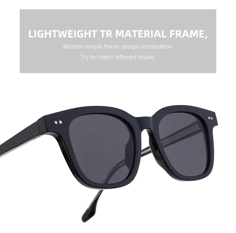 Cuadrado Estilo Moderno Estilo Clásico Geométrico Ordenador Personal Fotograma Completo Gafas De Sol Mujer display picture 8