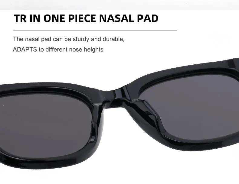 Carré Style Moderne Style Classique Géométrique Pc Plein Cadre Femmes De Lunettes De Soleil display picture 11