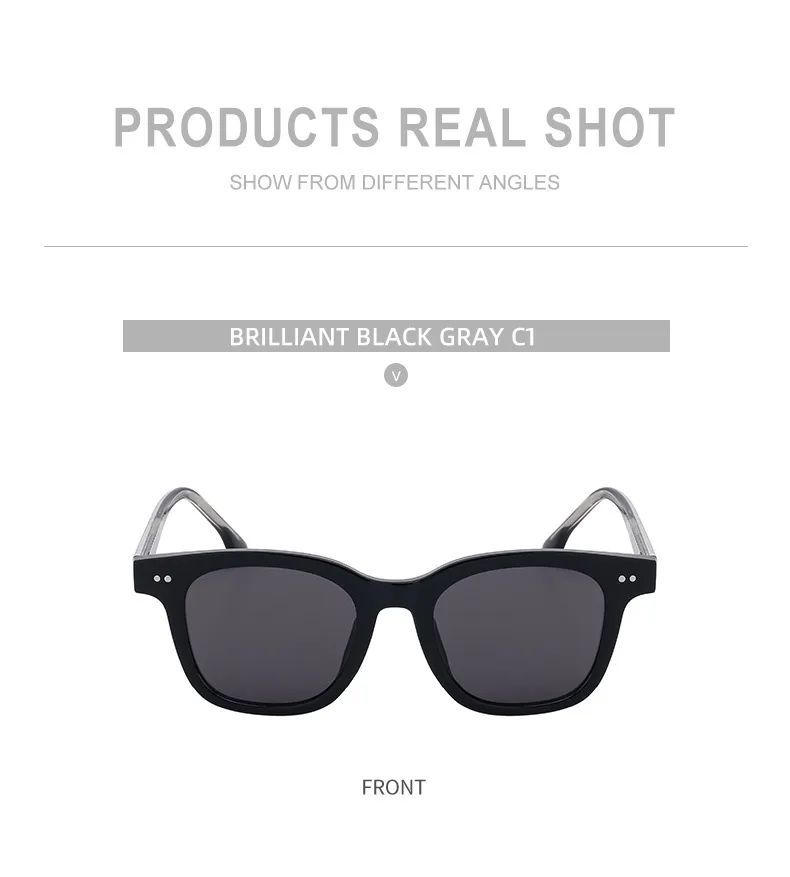 Cuadrado Estilo Moderno Estilo Clásico Geométrico Ordenador Personal Fotograma Completo Gafas De Sol Mujer display picture 14