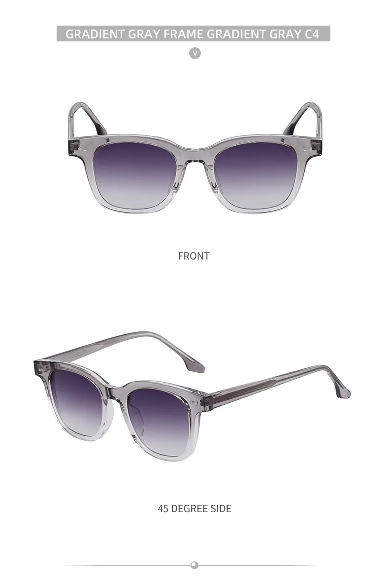 Cuadrado Estilo Moderno Estilo Clásico Geométrico Ordenador Personal Fotograma Completo Gafas De Sol Mujer display picture 18