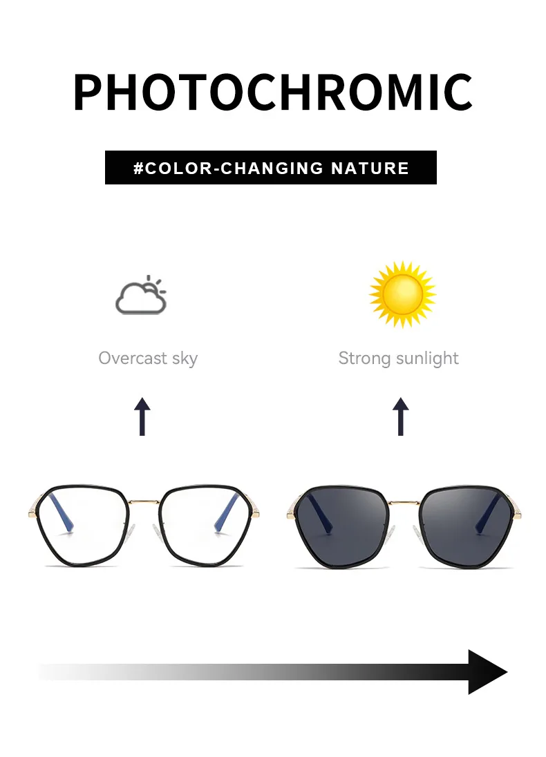 Square Hawaiian Vacation Discoloration Geometric Pc Full Frame Women's Sunglasses display picture 7