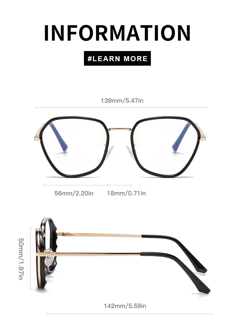Square Hawaiian Vacation Discoloration Geometric Pc Full Frame Women's Sunglasses display picture 9