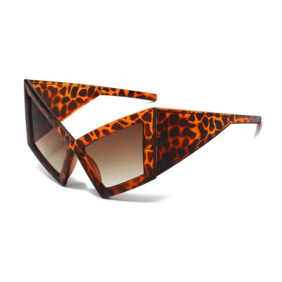 Special-Shaped Mirror Hip-Hop Exaggerated Cool Style Geometric Ac Full Frame Women's Sunglasses display picture 6