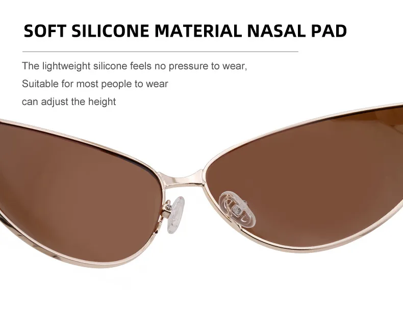 Cadre Ovale Style Simple Ovale Bloc De Couleur Pc Plein Cadre Femmes De Lunettes De Soleil display picture 5